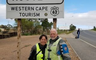 Doug rides Vic Falls to Cape Town